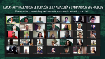Inicia curso para fortalecer a comunicadores comprometidos con visibilizar la Amazonía