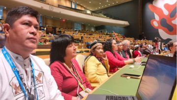 Pueblos indígenas de la Panamazonía presentes en Foro Permanente de Naciones Unidas para las Cuestiones Indígenas