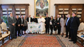 Papa Francisco recibe a representantes de REPAM y CEAMA en el Vaticano